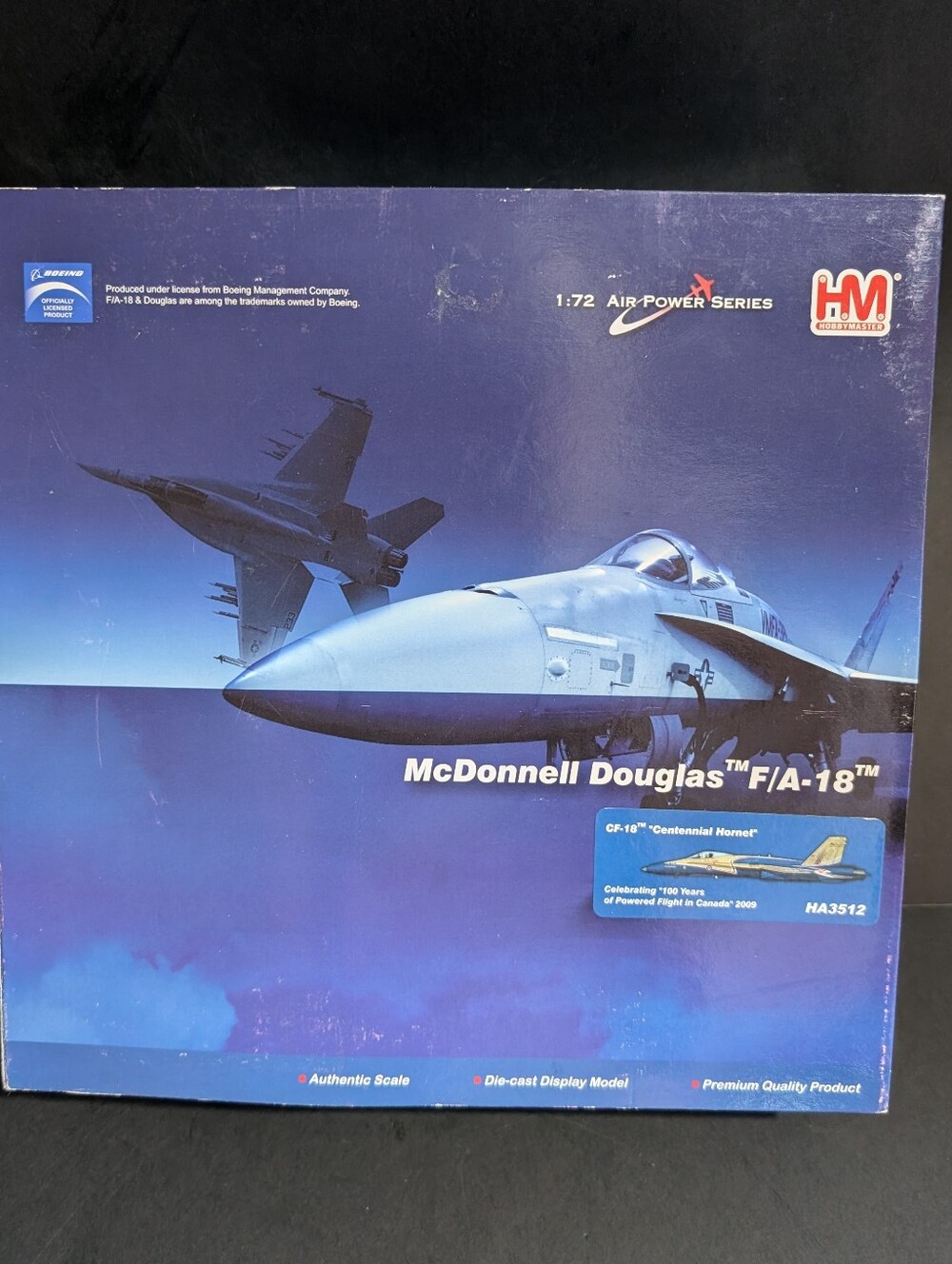 Hobby Master CF- 18 Centennial Hornet Diecast Model Plane 1:72 McDonnell Douglas